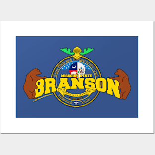 Branson Gifts State of Missouri Posters and Art